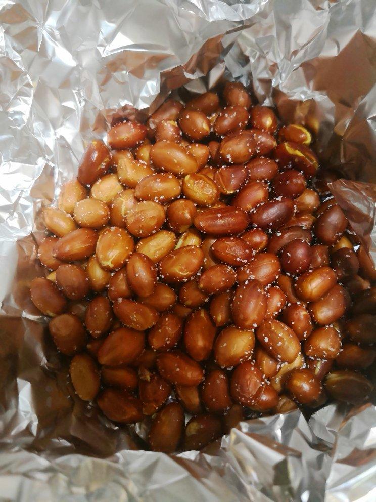 烤箱版油炸花生米