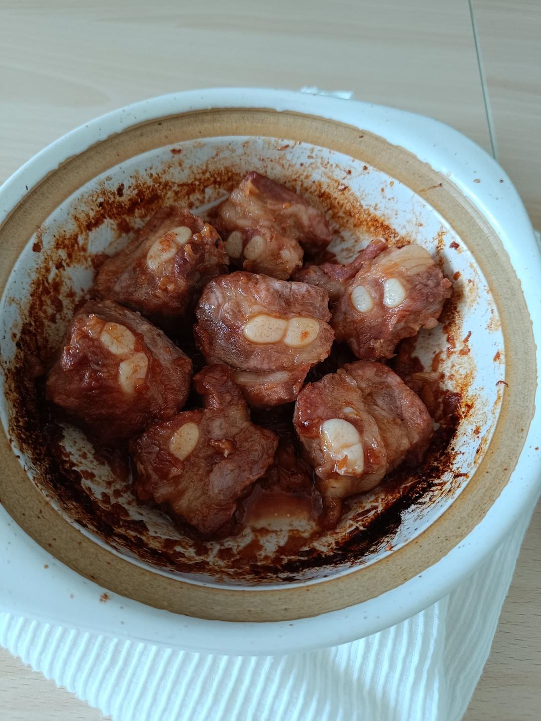 砂锅蒜香排骨