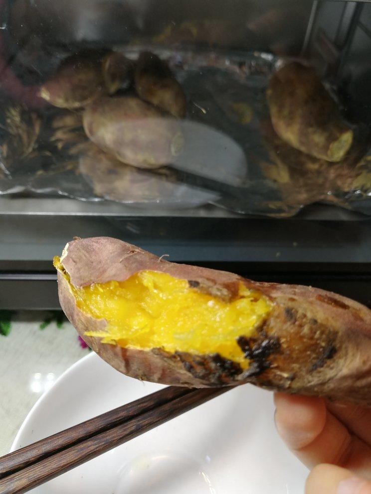 烤箱烤红薯