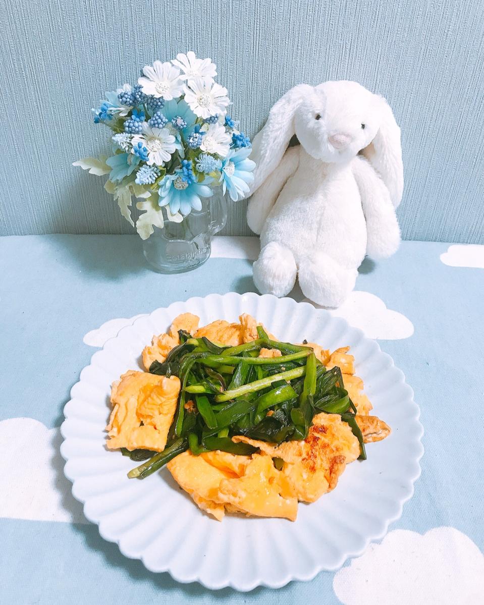 🐣只需30秒的韭菜炒蛋