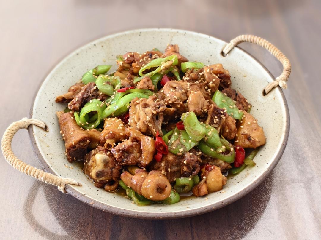 辣椒炒鸡（临沂家常）