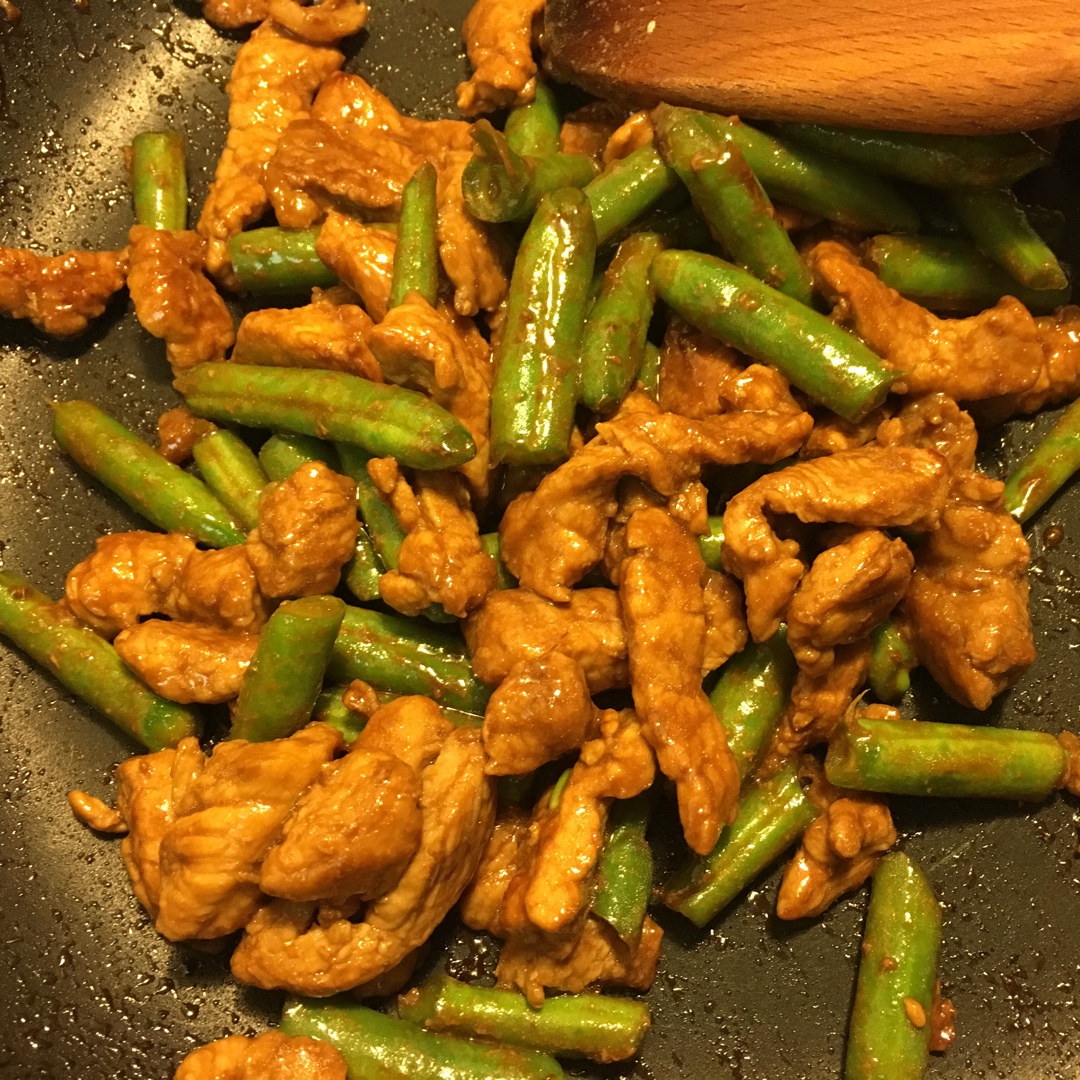 扁豆炒肉