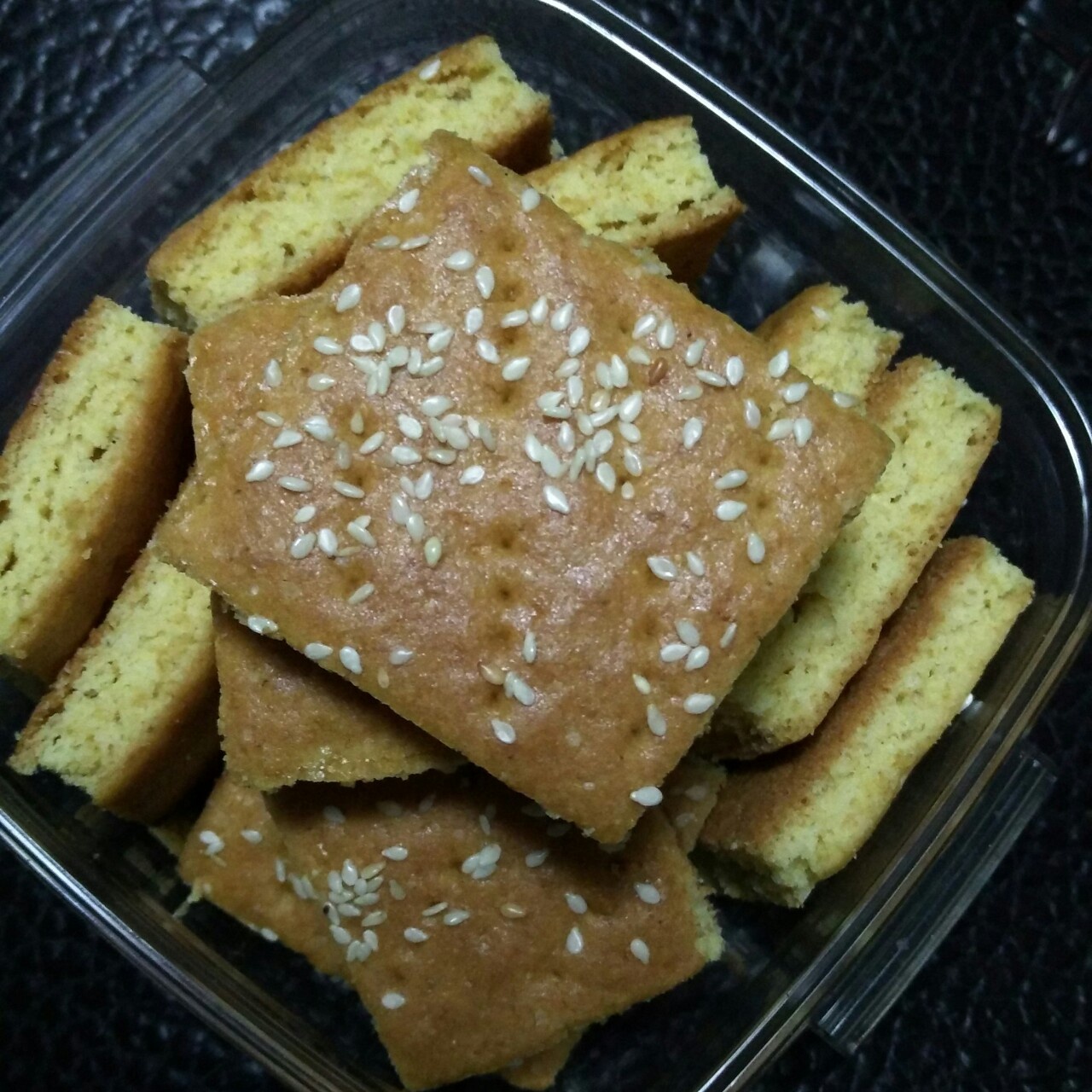无黄油低脂玉米面饼干