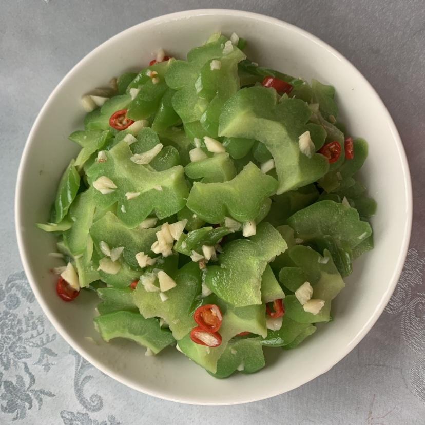 清炒苦瓜的做法