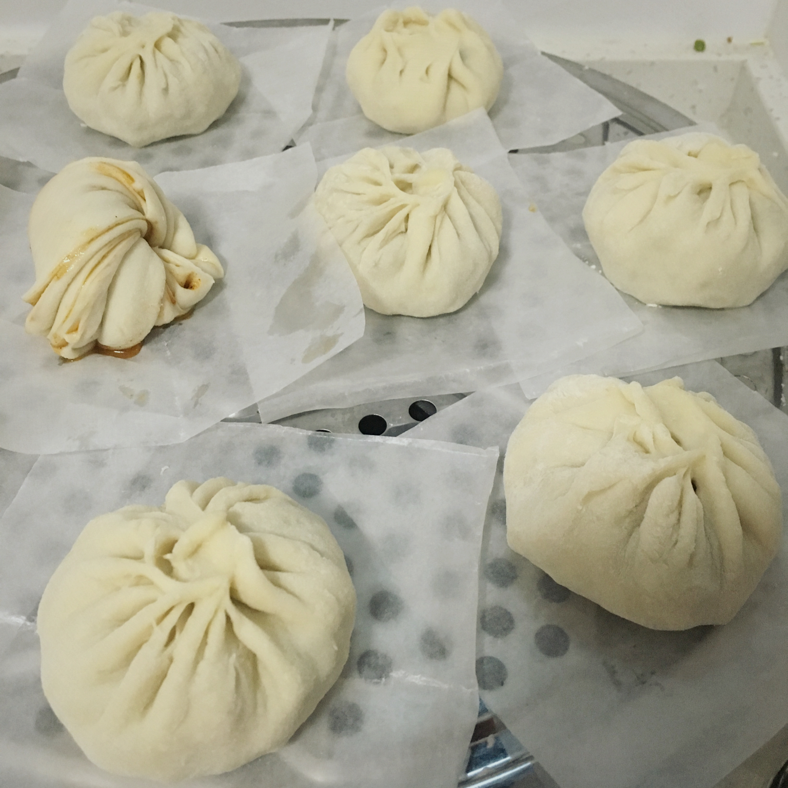 家庭手工肉馅大包子