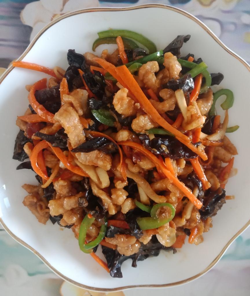 简单不辣调料最少的鱼香肉丝