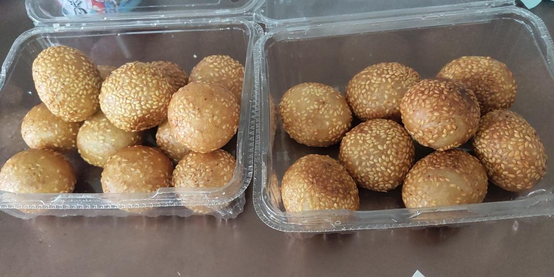 煎堆、麻团的制作方法，关键是油炸的过程，酥脆、酥软你说了算