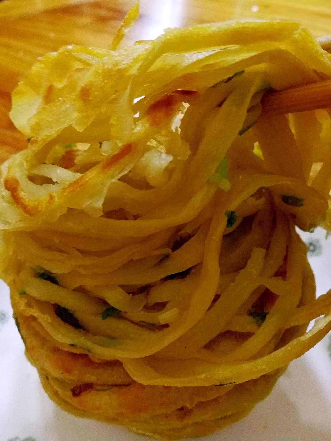 手抓葱油饼