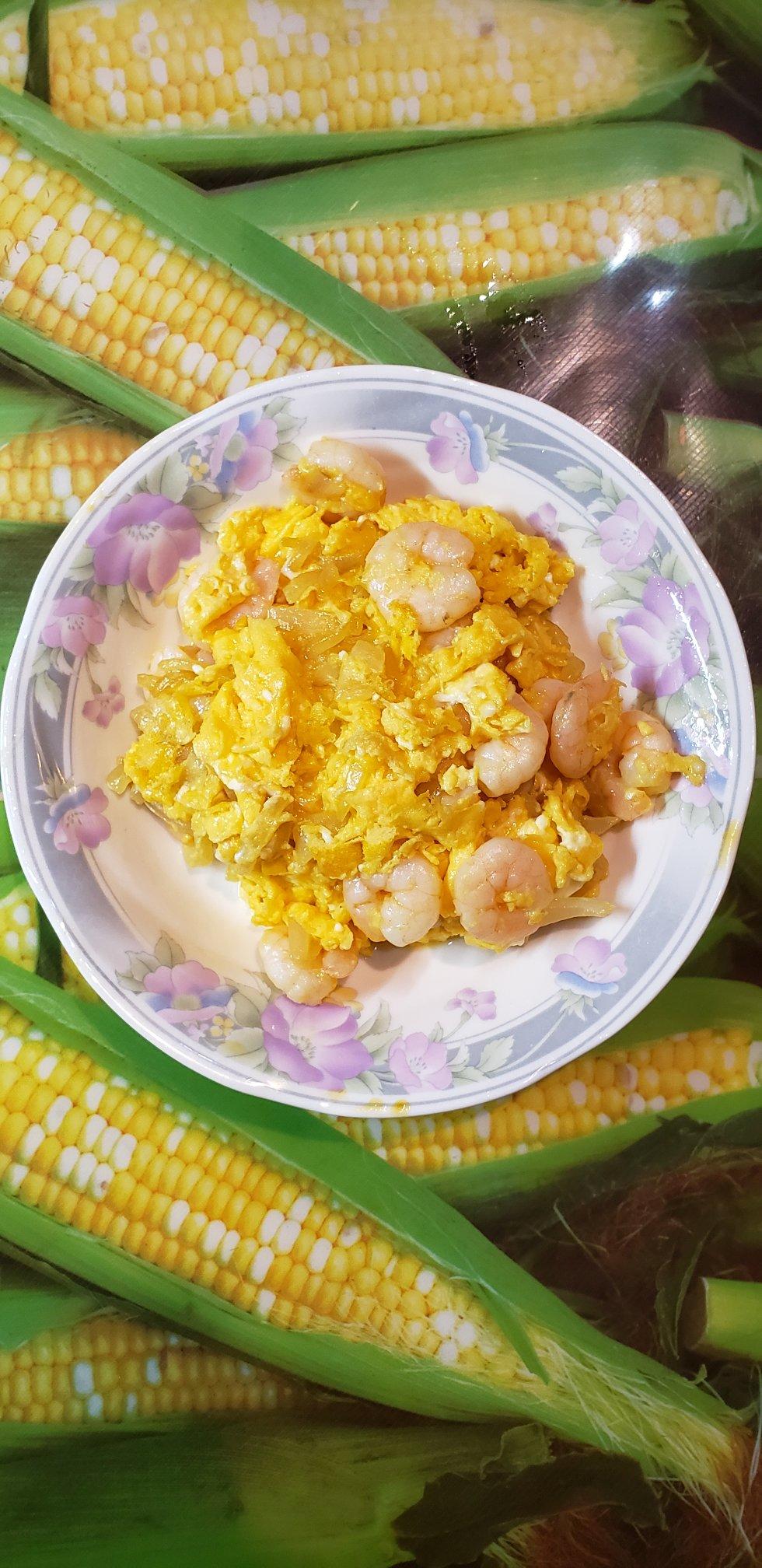 虾仁滑炒鸡蛋