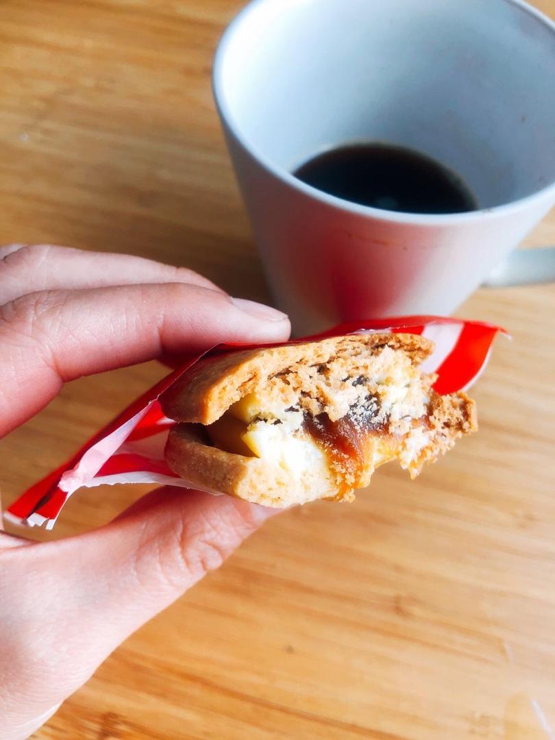 自制日本网红PRESS BUTTER SAND焦糖奶油夹心饼干