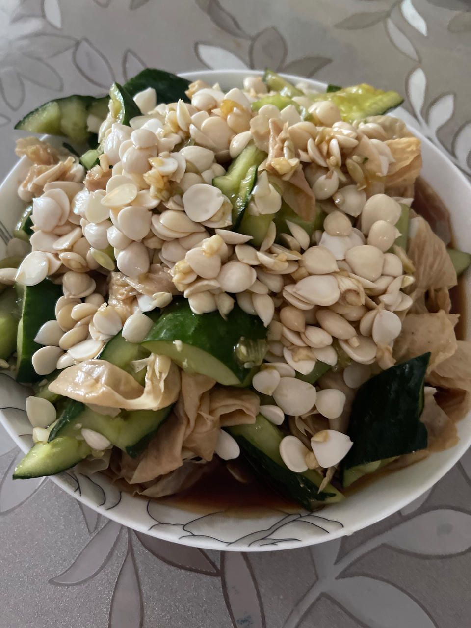 油皮拌黄瓜