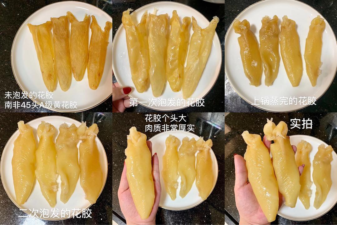 45头黄花胶泡发方法