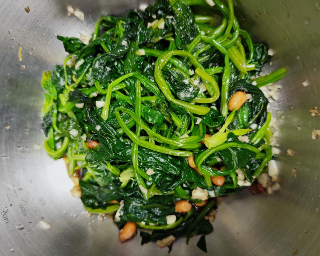 小白做菜指北：老醋菠菜