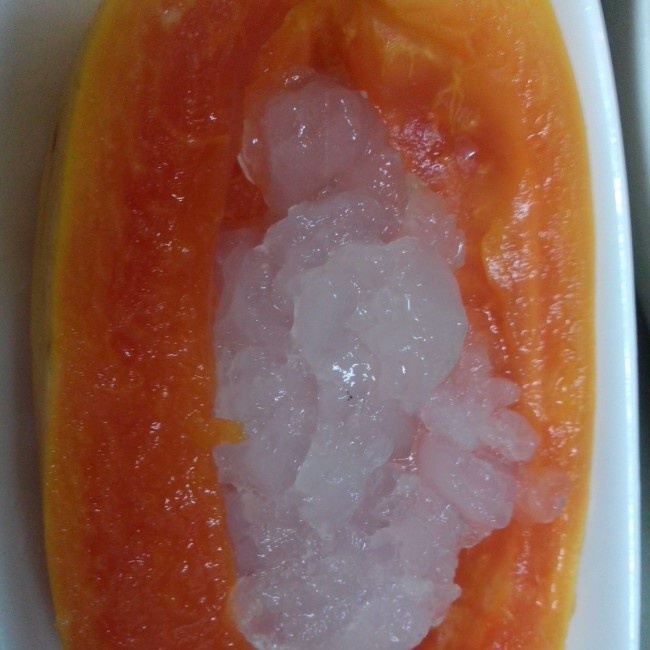 木瓜炖雪蛤