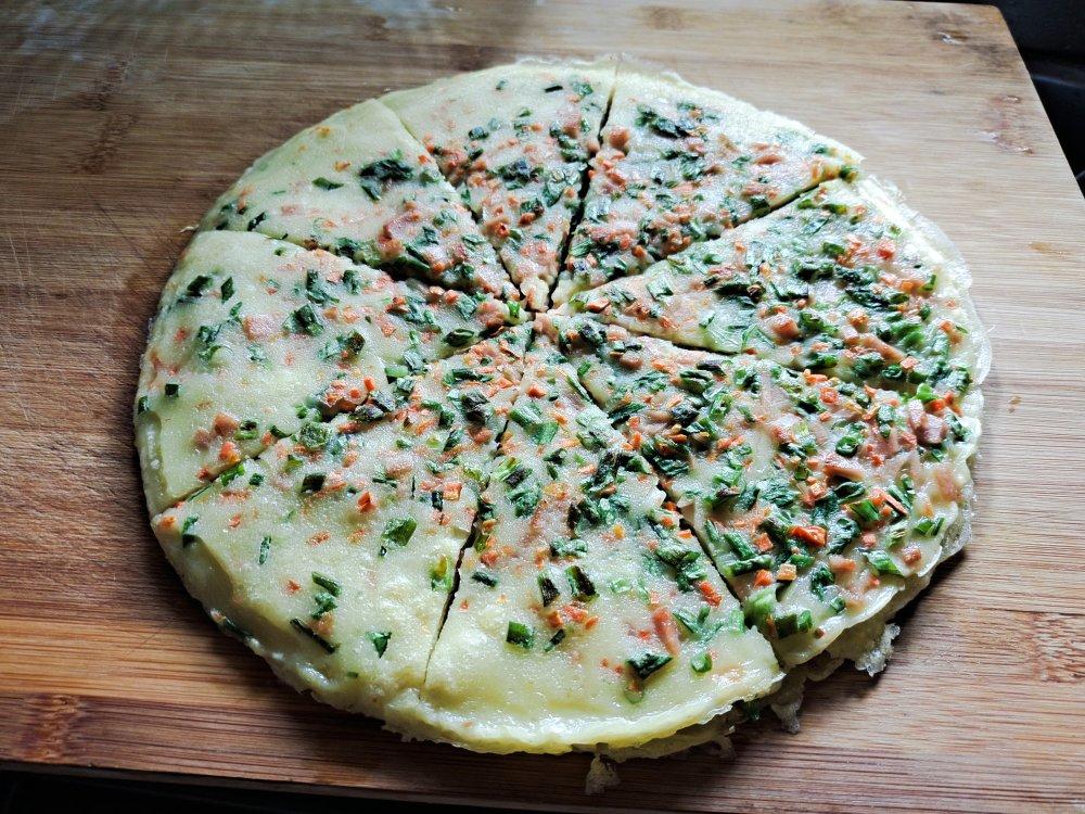 葱花鸡蛋煎饼