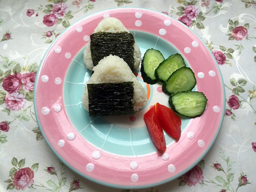 日式大虾黄瓜饭团的做法