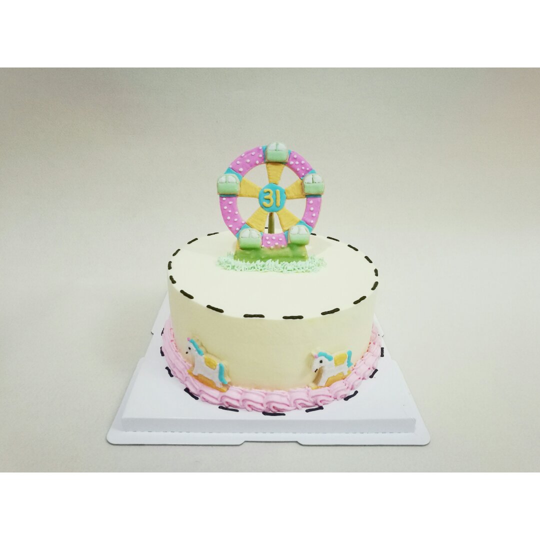 摩天轮 有童鞋想知道饼干咋做，因为没准备写菜单所以就几张图简单说明下了