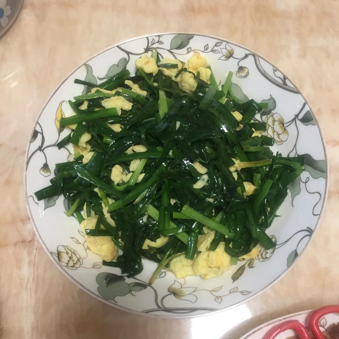 快手韭菜炒鸡蛋