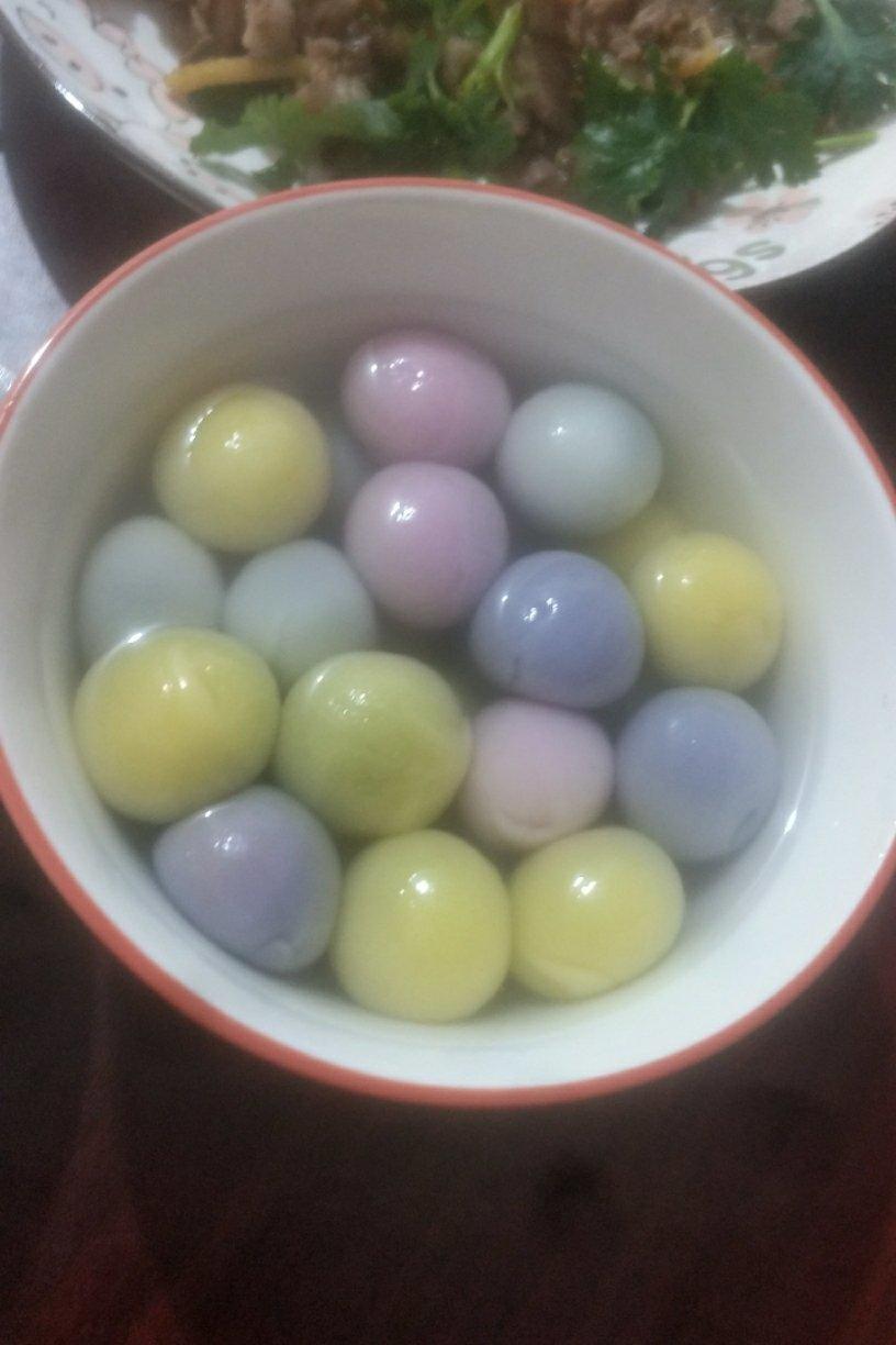 彩色汤圆-各种馅