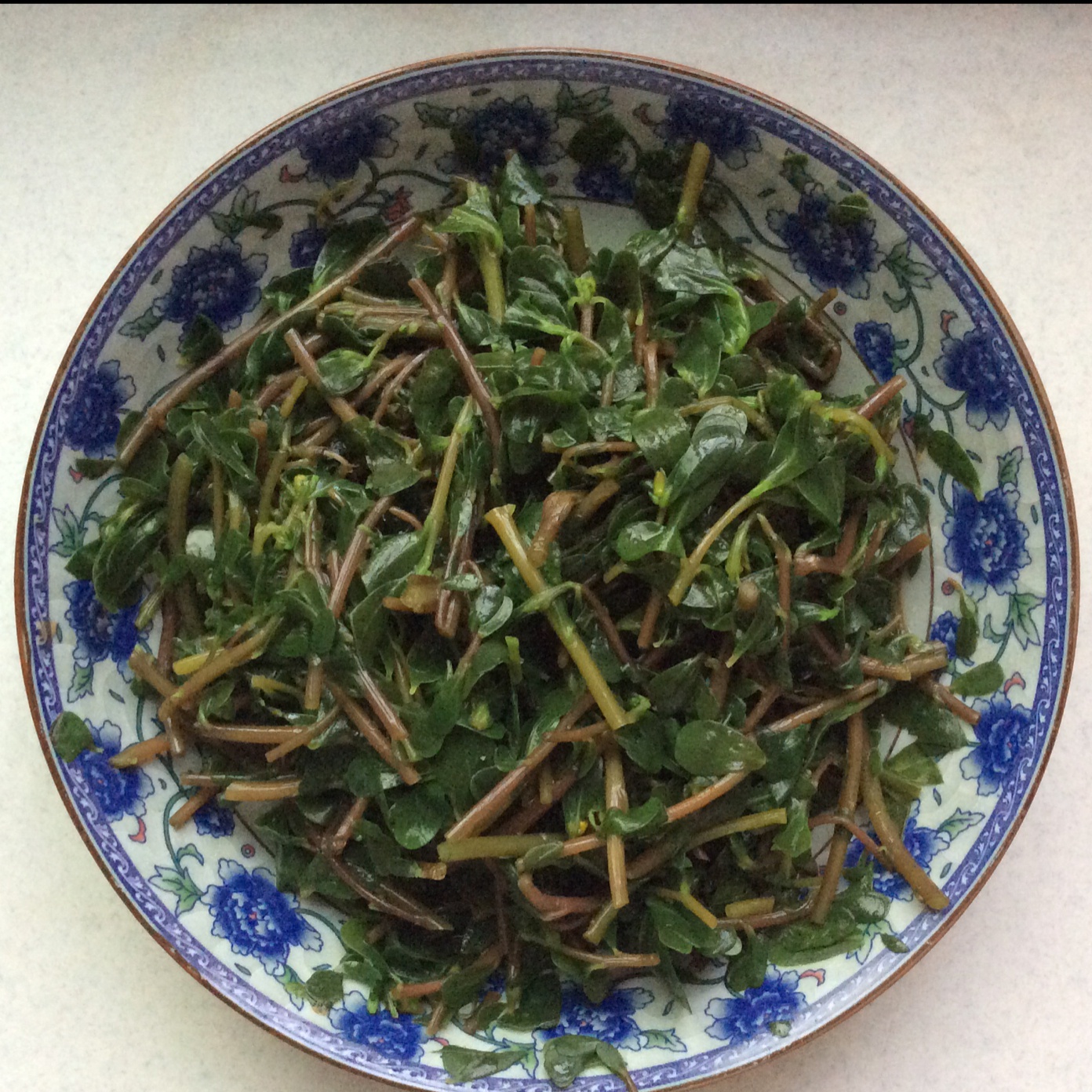凉拌马齿苋