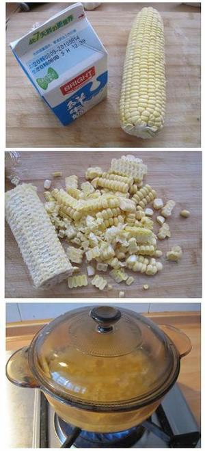 自榨玉米汁的做法 步骤1