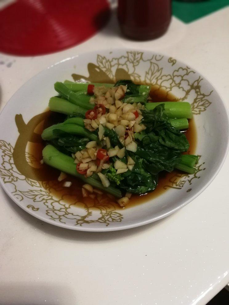 白灼菜心
