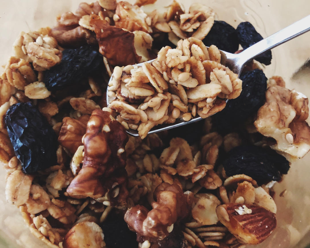 什锦granola烤燕麦片丨健康·零食