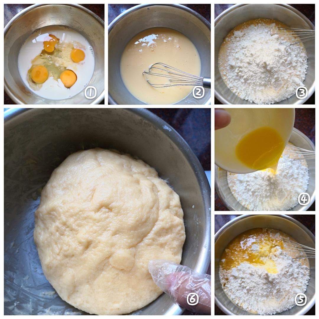 纯奶手撕吐司的做法 步骤1