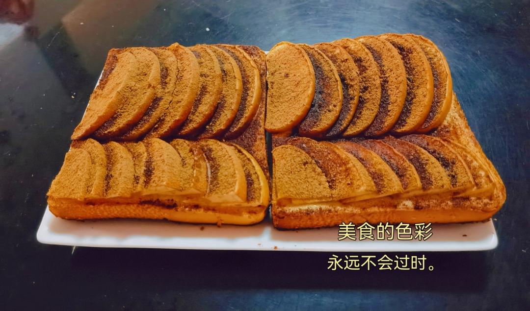 肉桂苹果吐司