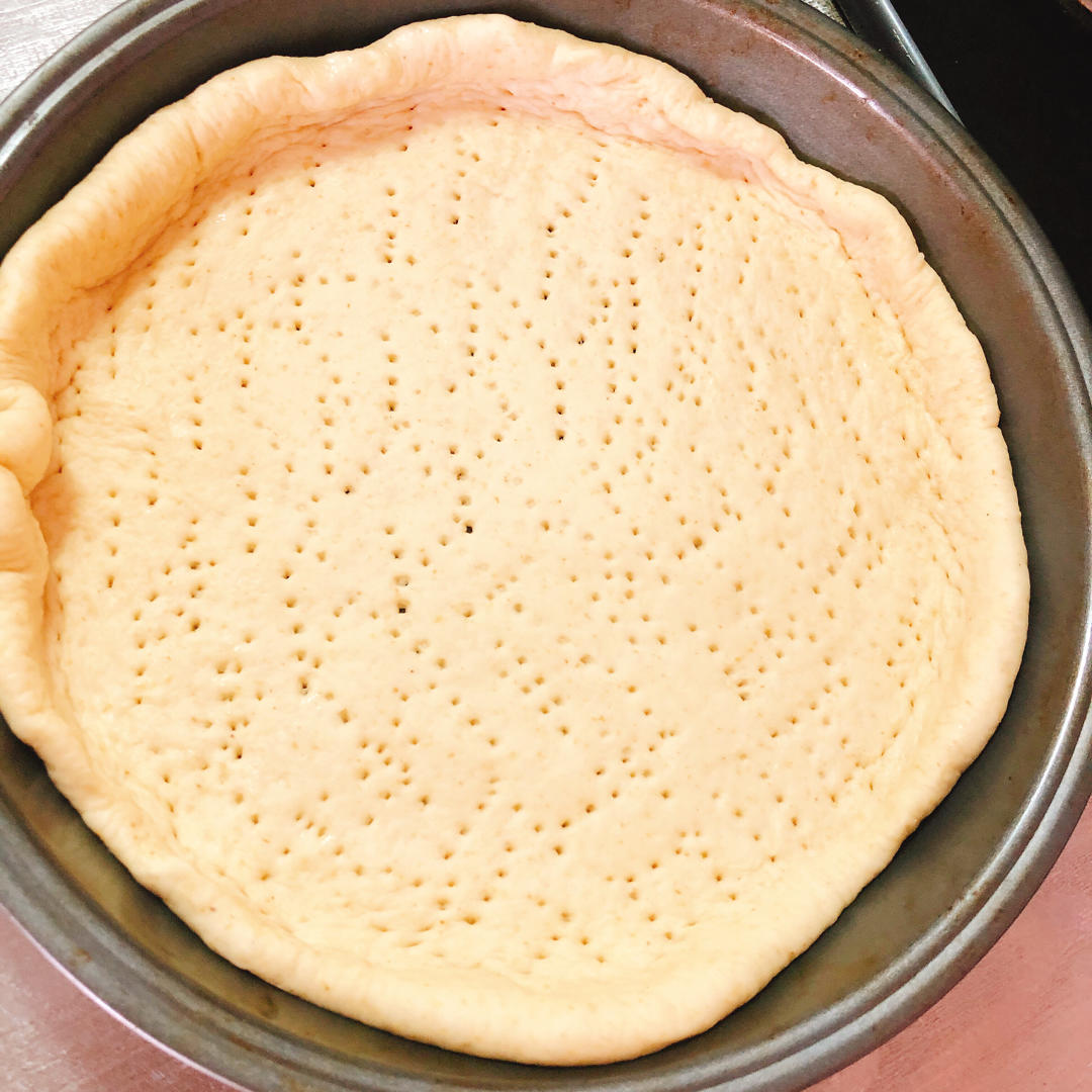 自制厚底披萨面饼