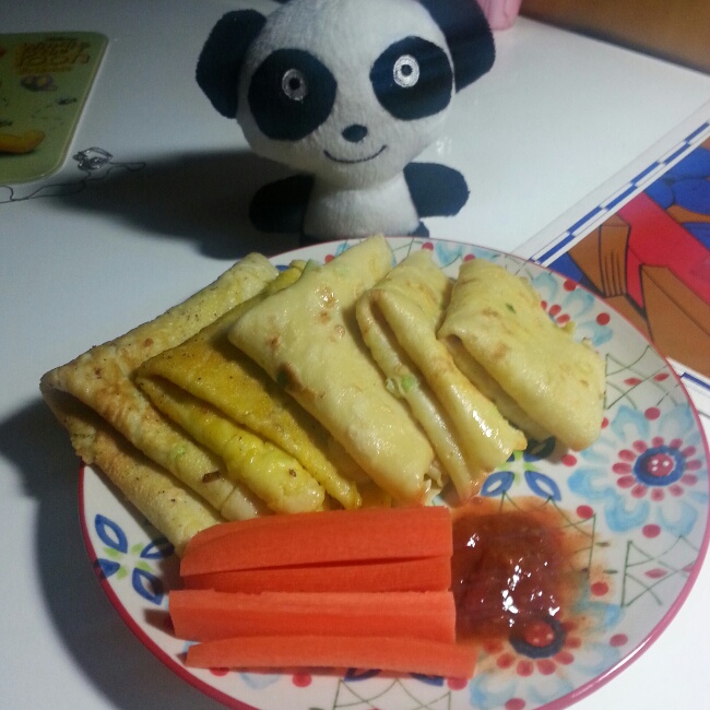葱花鸡蛋饼