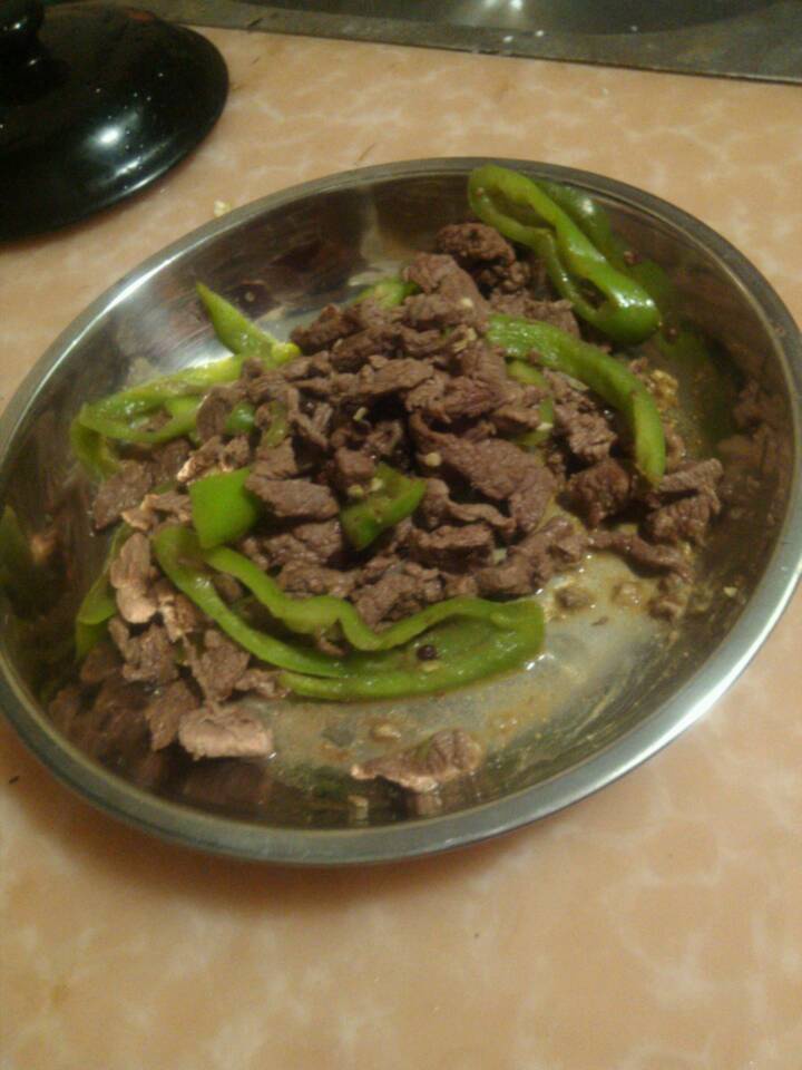 青椒牛肉