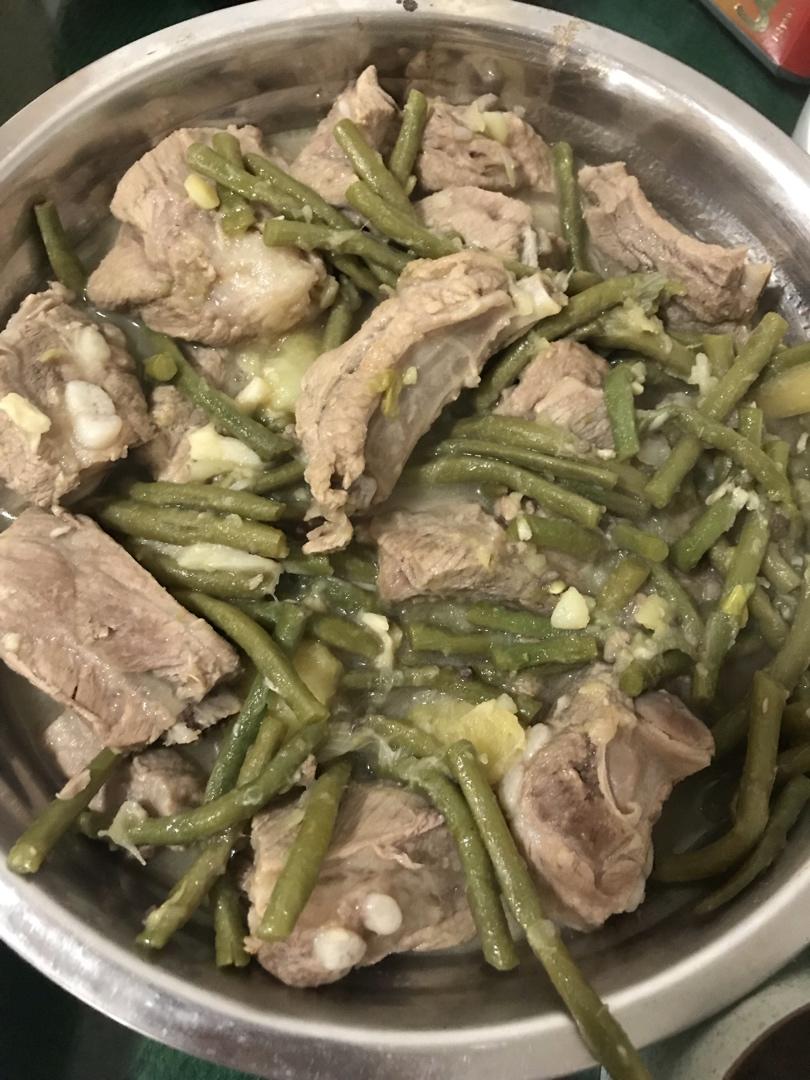 排骨炖豆角