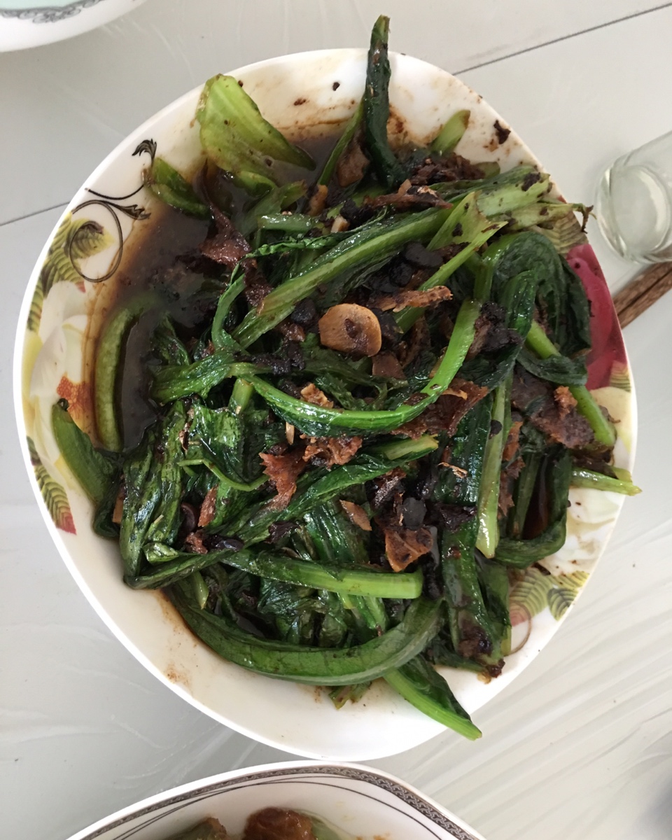 豆豉鲮鱼油麦菜