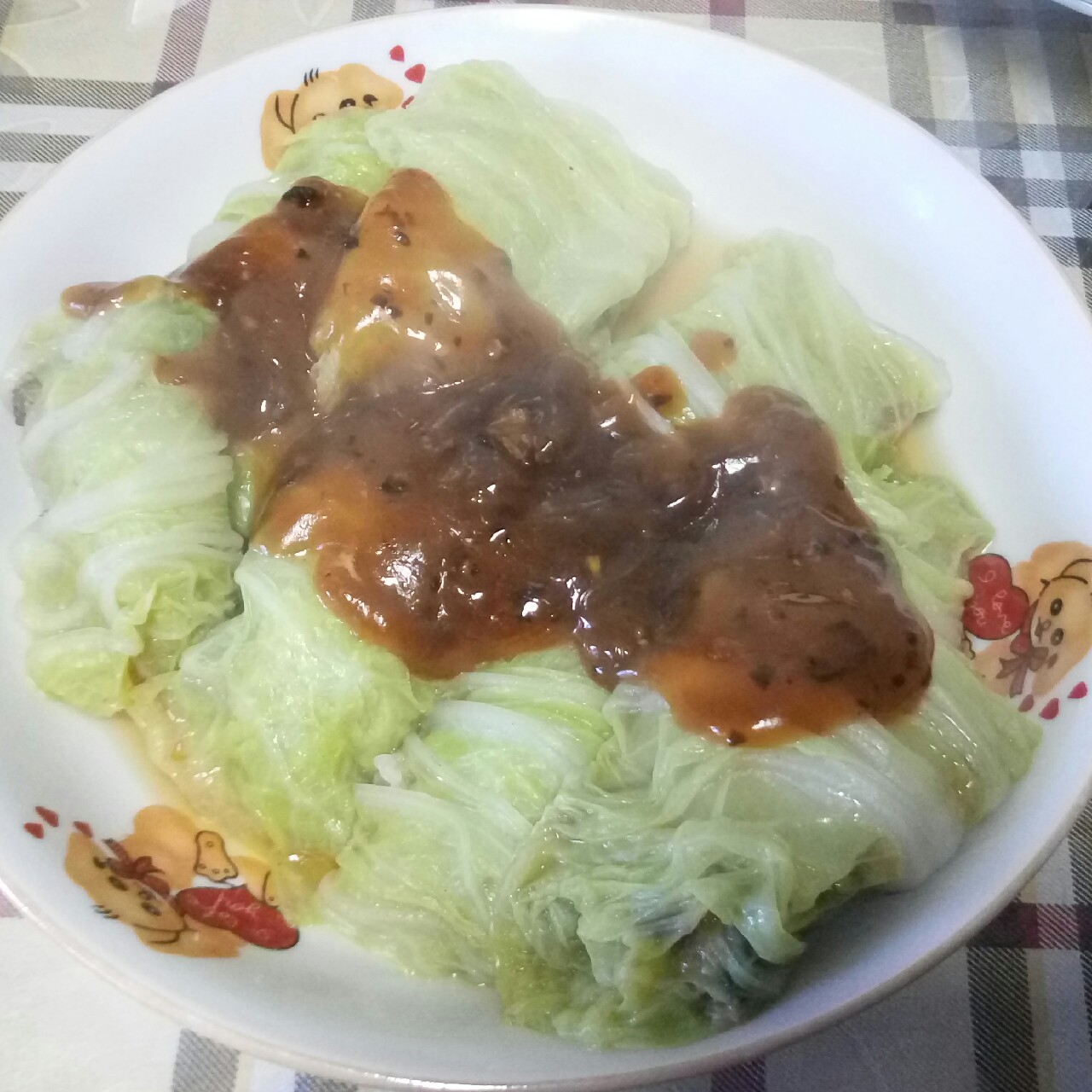 肉酿白菜卷