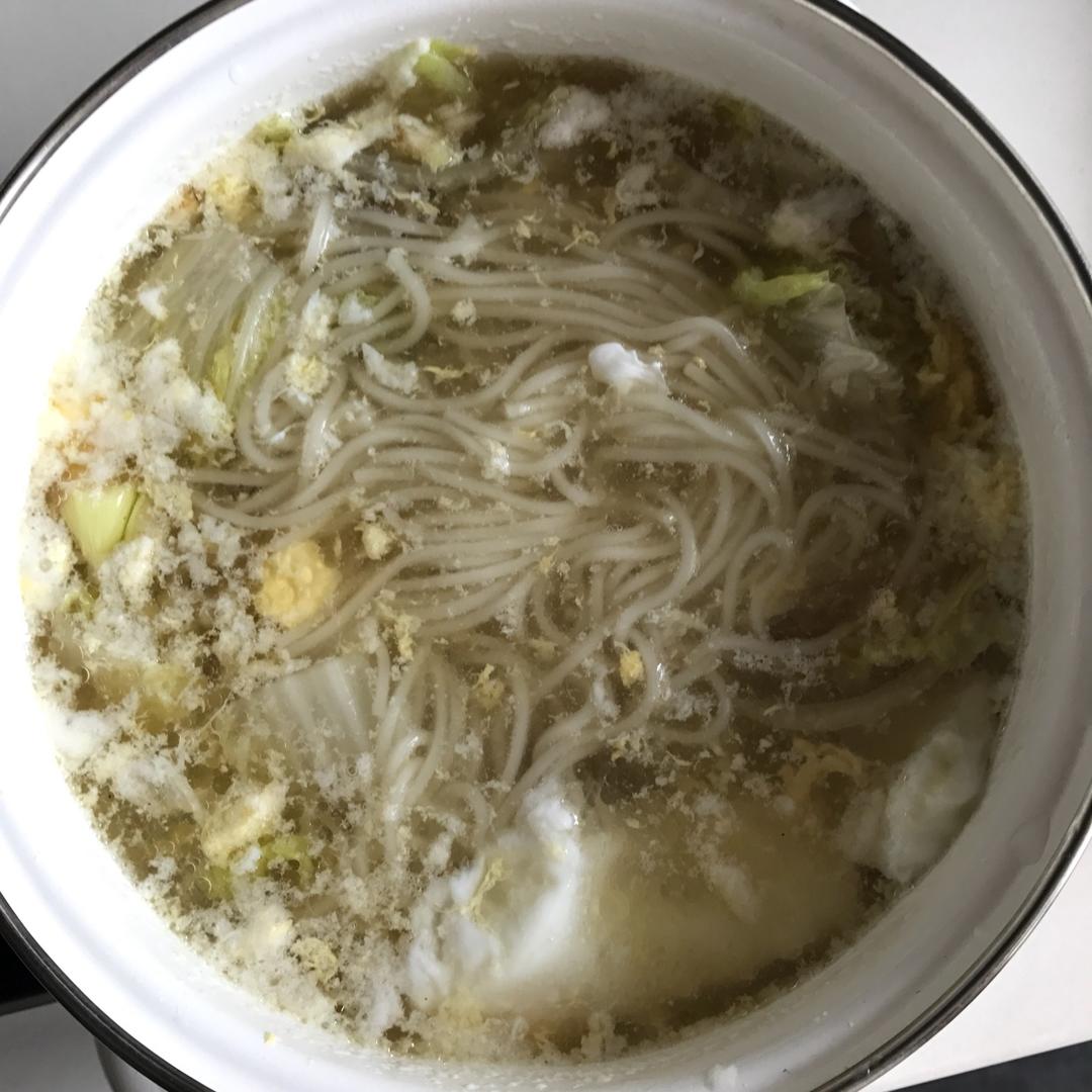 鸡蛋汤面