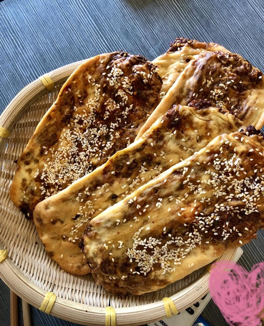 榨菜鲜肉锅盔（发面、死面通用）