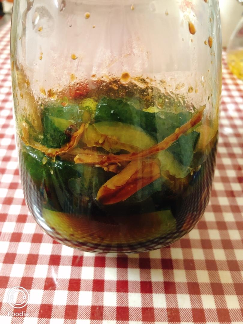 脆腌黄瓜条🥒（零失败）