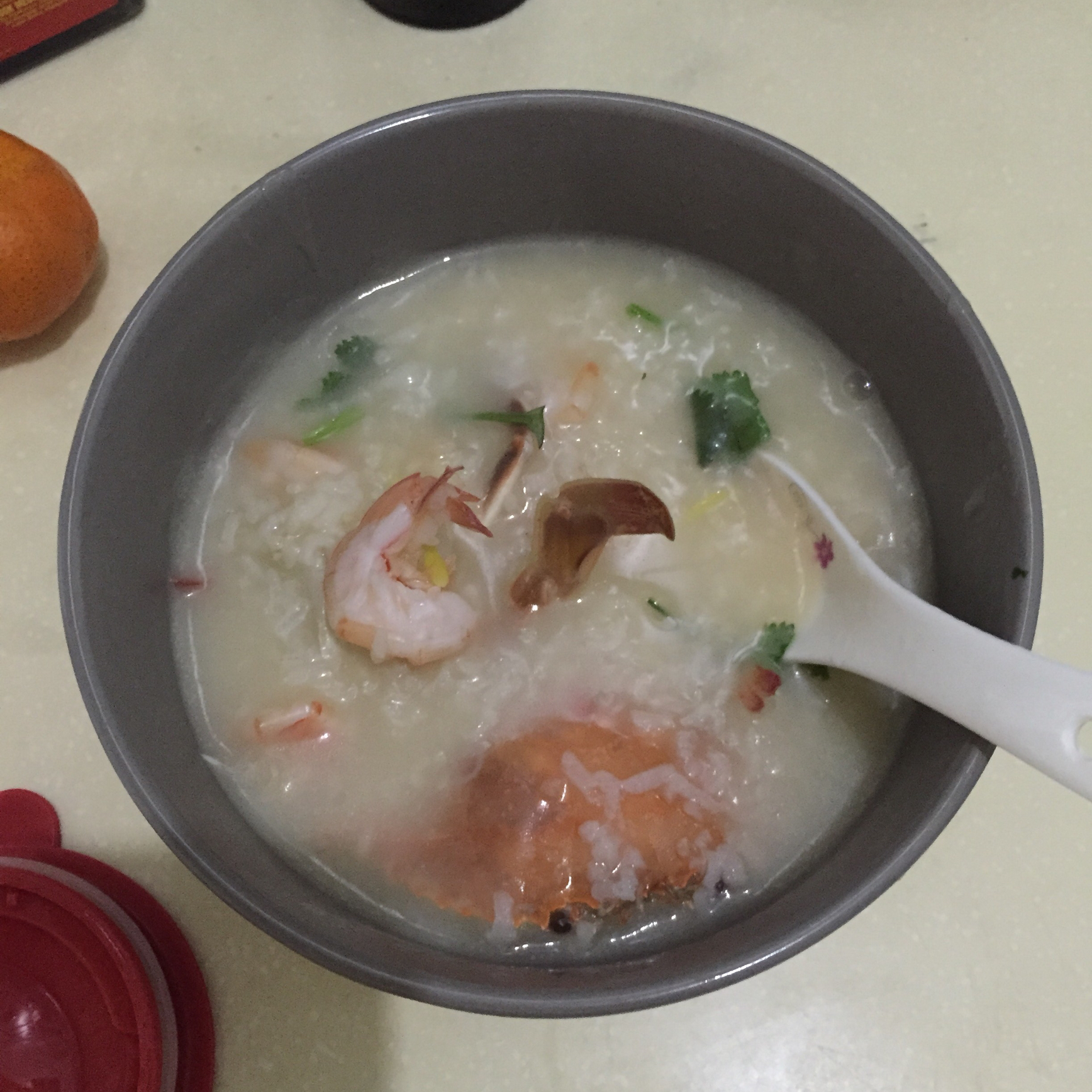 潮汕虾蟹砂锅粥