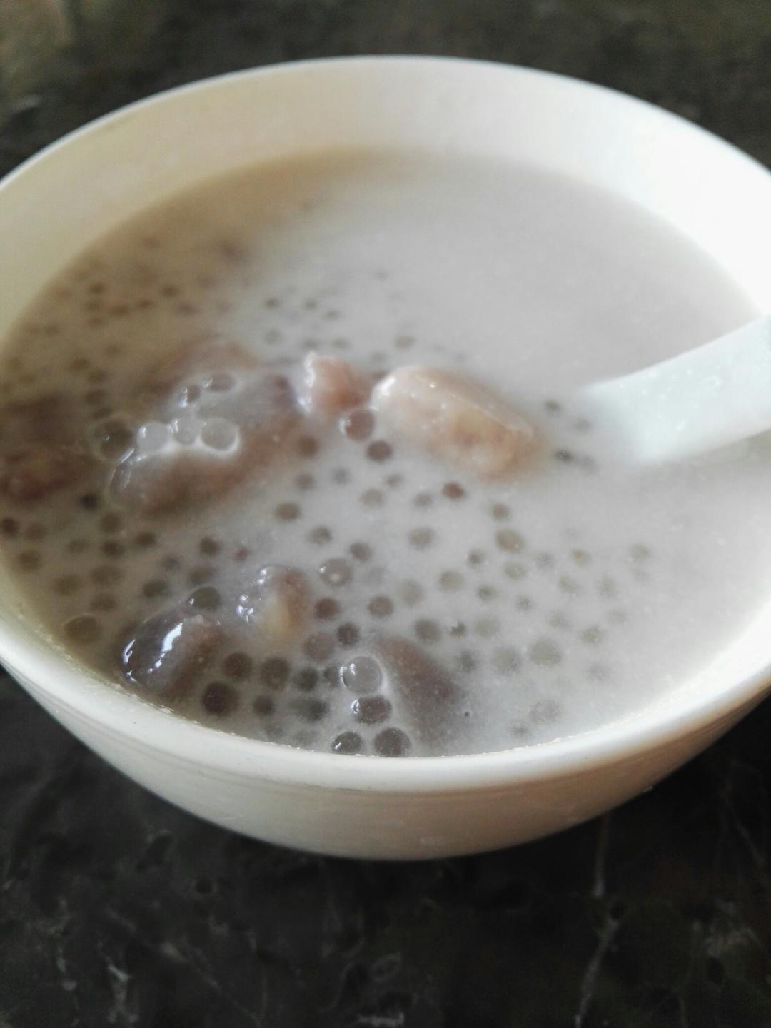 芋头椰汁西米露