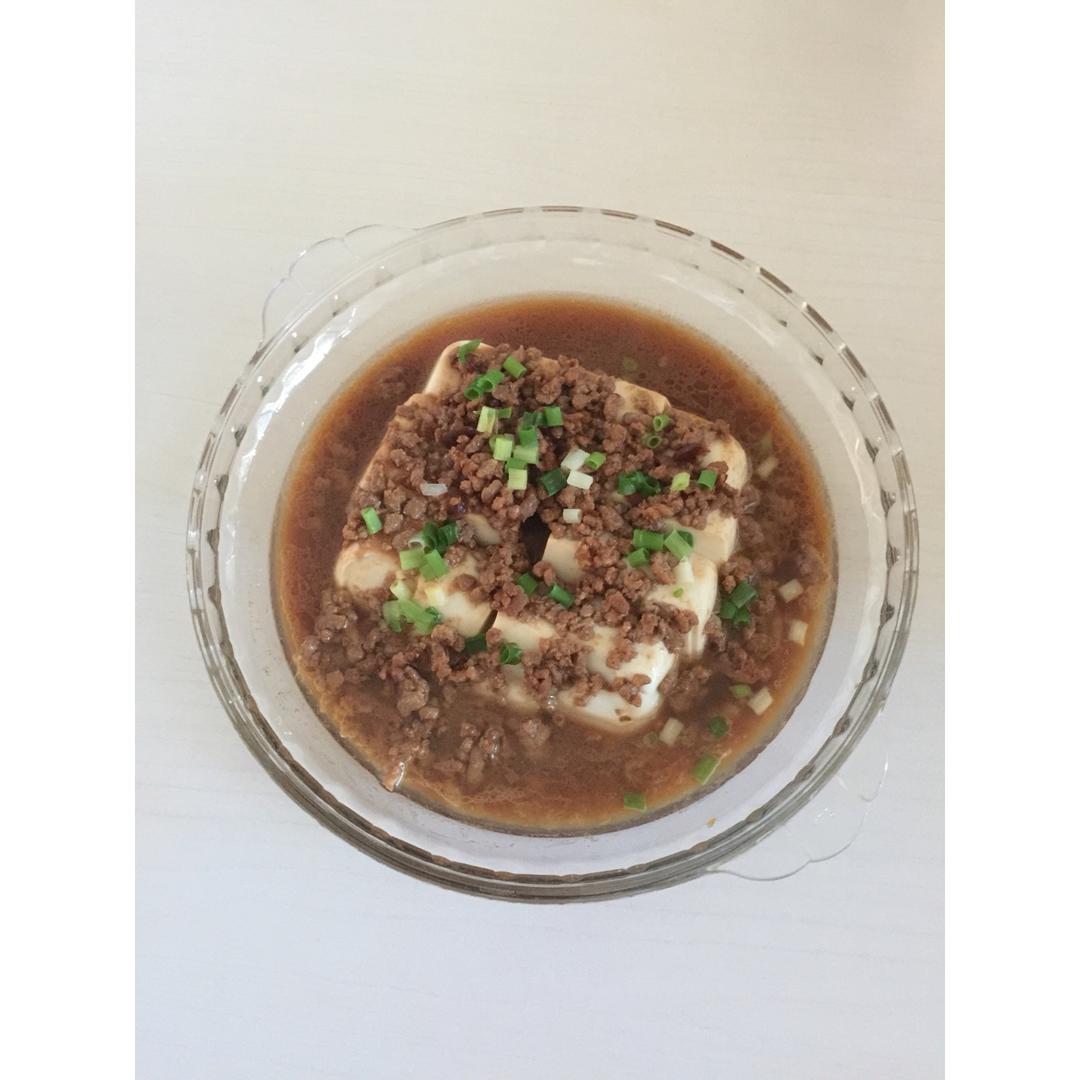 肉末蒸豆腐