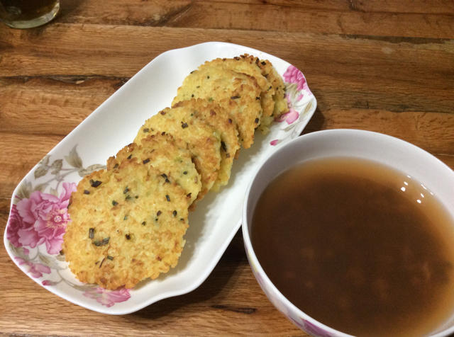鸡蛋米饭饼