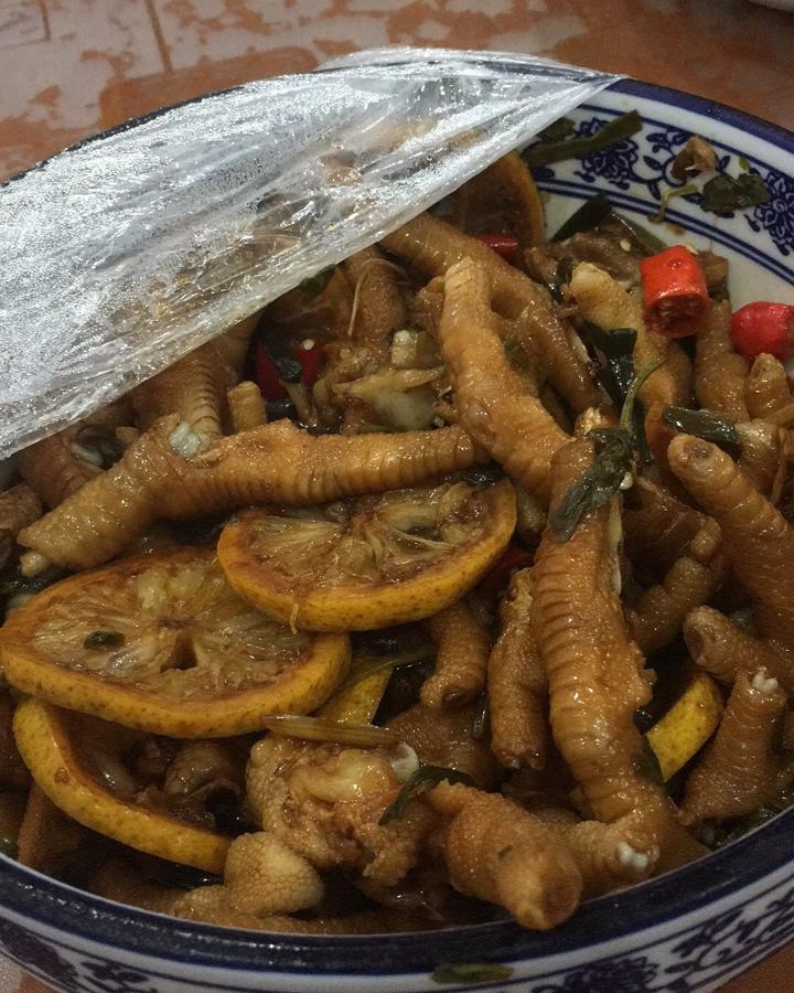 网红凉拌柠檬凤爪