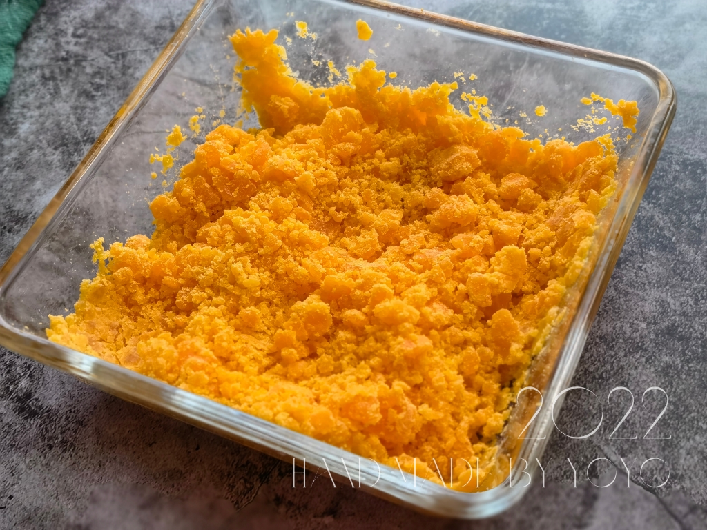 青团咸蛋黄肉松➕红豆沙超快手（青汁版）的做法 步骤2