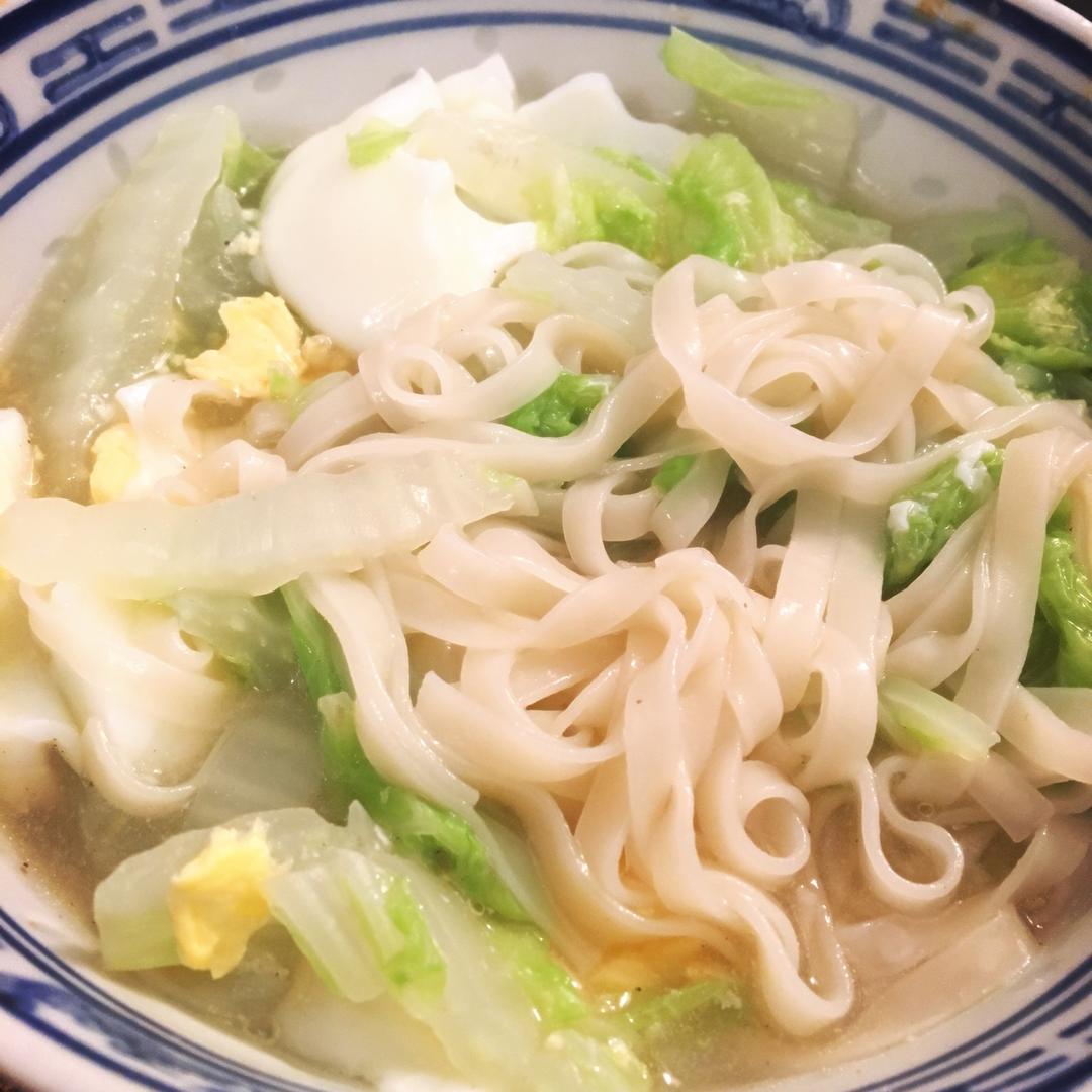 鸡蛋汤面