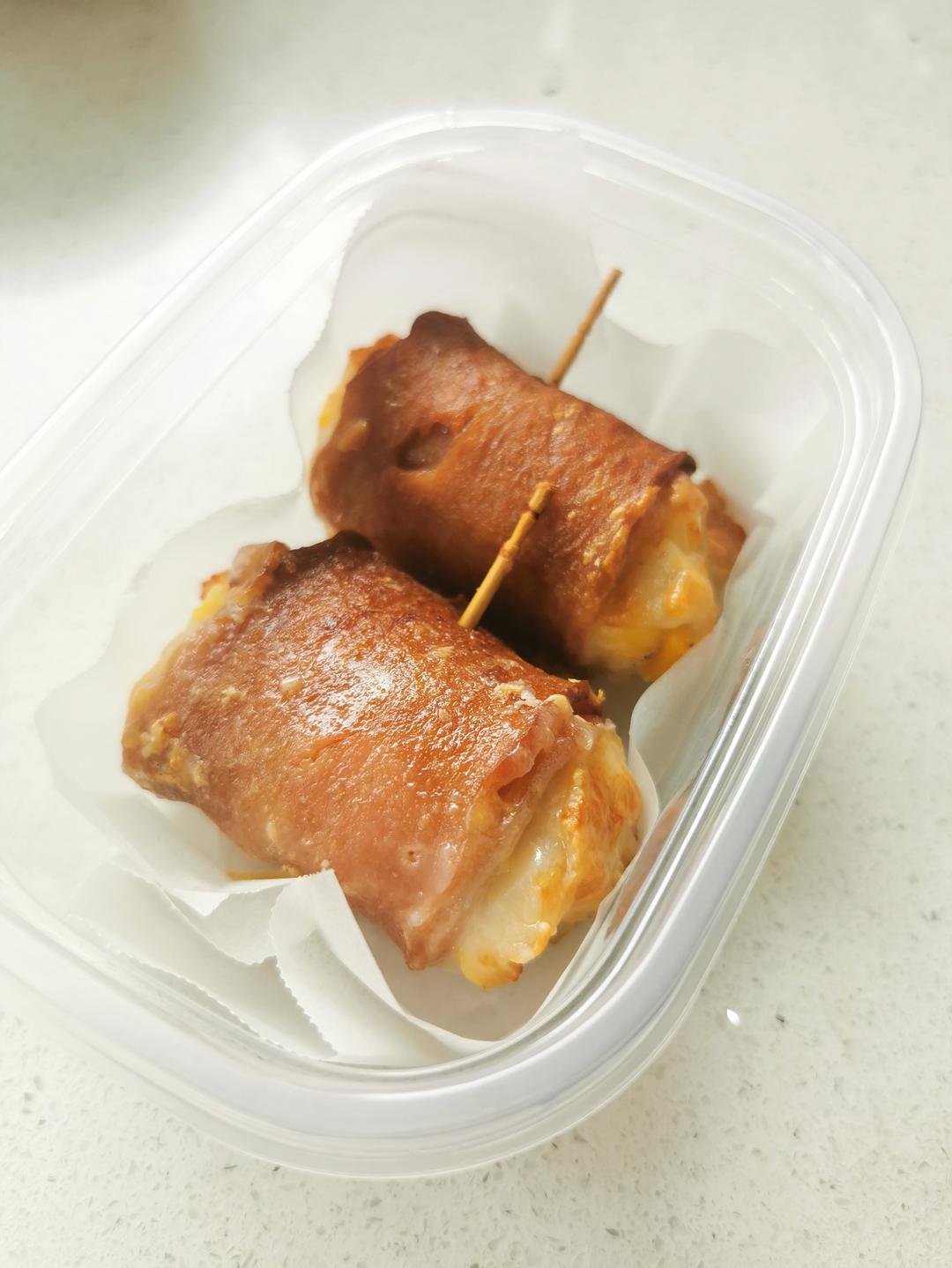 培根芝士虾滑卷