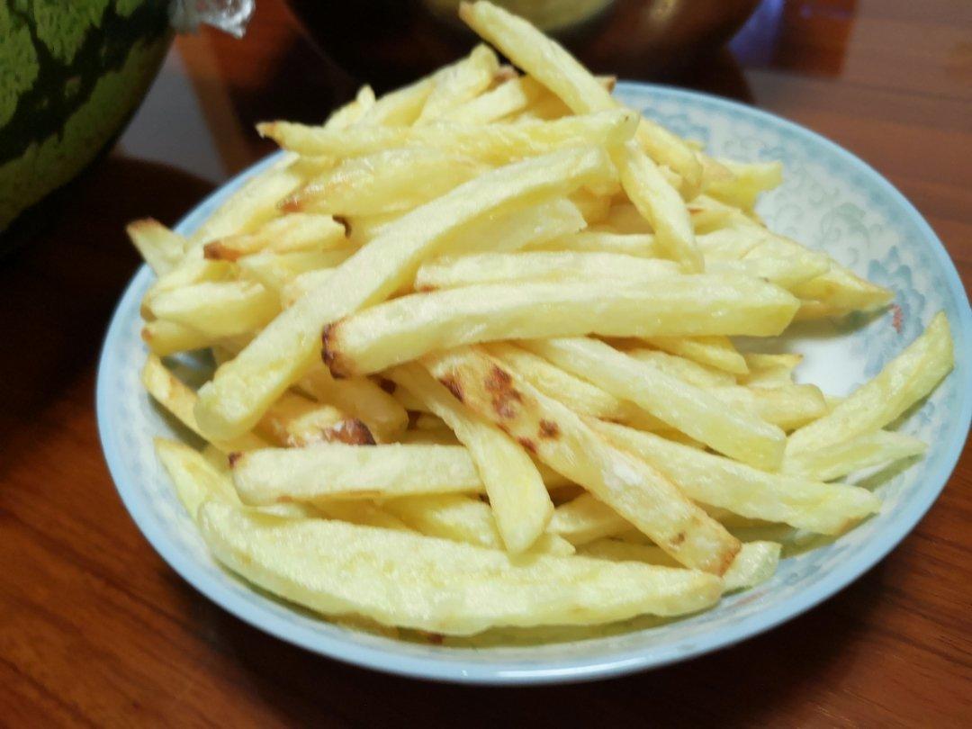 自制薯条🍟（家庭快手版，不用煮也不需要冷冻）