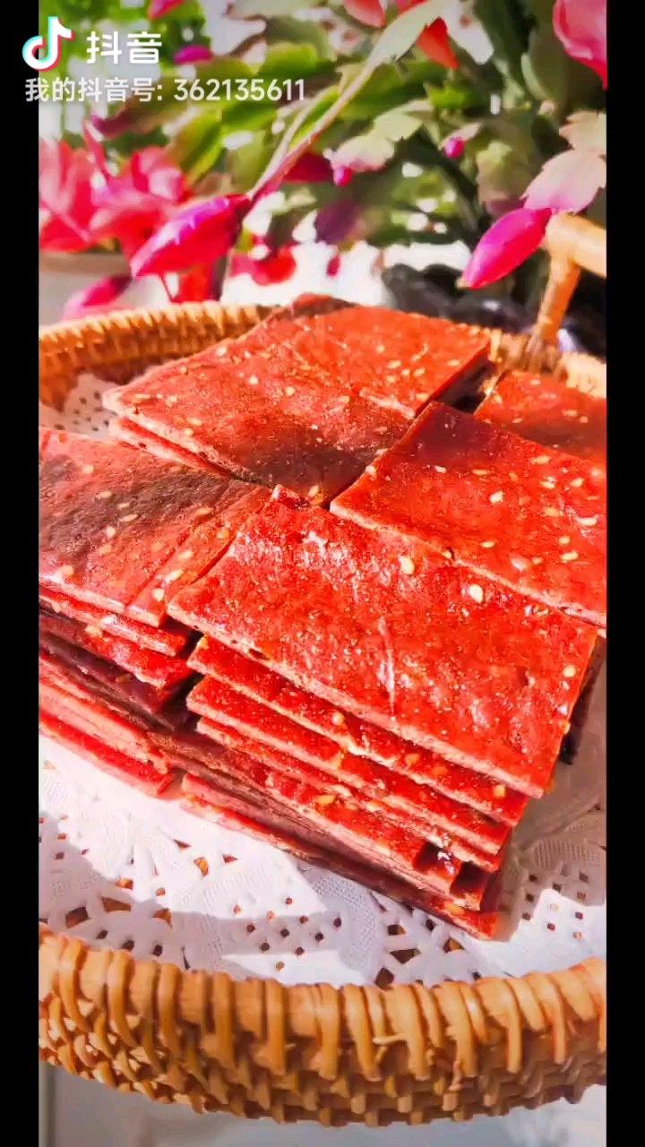 蜜汁猪肉脯