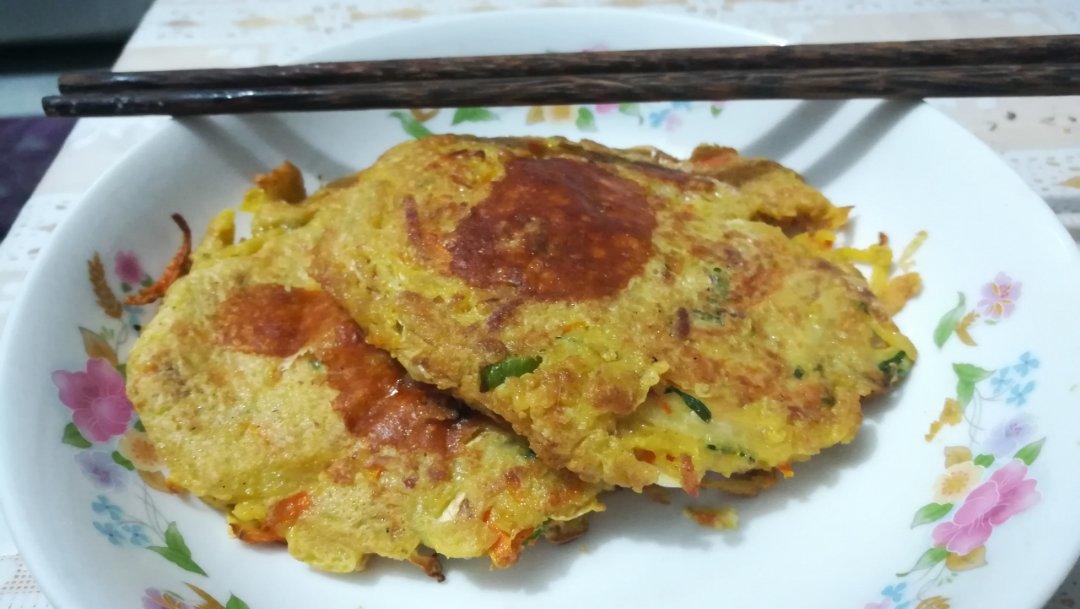 零失败胡萝卜土豆丝饼