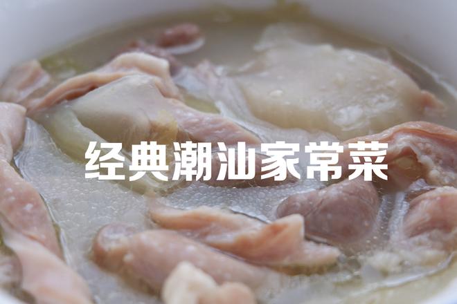 经典潮汕菜｜咸菜猪肚汤的做法